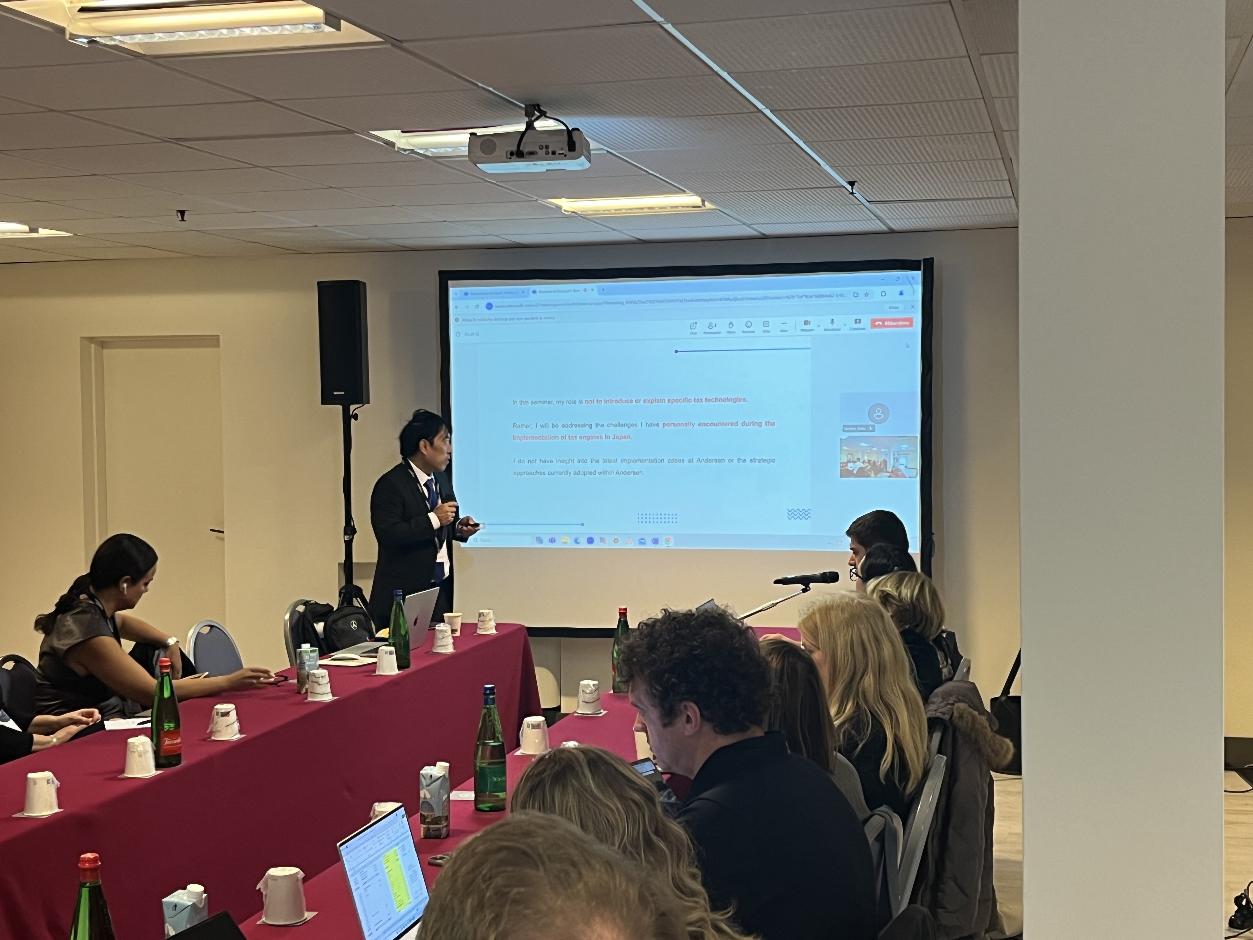 2024/10/15 ローマにてAndersen Partner Meetingで登壇しましたのサムネイル